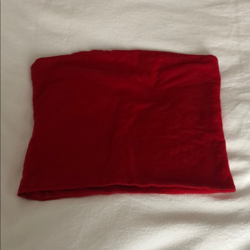 Red Brandy Melville Tube Top